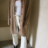 Martie Knitted Suri Alpaca Coat