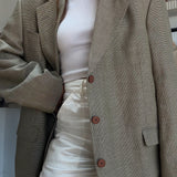 Reworked Vintage Button-Back Blazer, No. 10