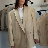 Reworked Vintage Button-Back Blazer, No. 9