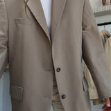 Reworked Vintage Button-Back Blazer, No. 13