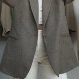 Reworked Vintage Button-Back Blazer, No. 3