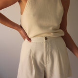 Oliver Raw Silk Short