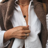 Full Circle Coin Necklace