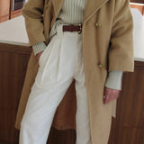 Lovely Vintage Belted Camel Hair Coat