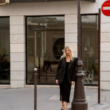 Skyler Woven Silk Blazer