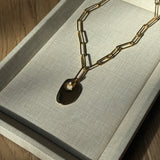 Organic Shaped Brass Pendants