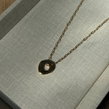 Organic Shaped Brass Pendants