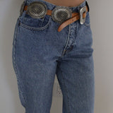 Classic Ralph Lauren Concho Leather Belt