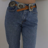 Classic Ralph Lauren Concho Leather Belt