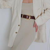 Skyler Woven Silk Blazer