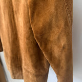 Vintage 1990s Express Patchwork Suede & Leather Jacket