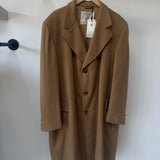 Vintage Mongolian Cashmere Camel Coat