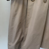 Vintage Baracuta Wool-Collar Trench Coat, Late 80s / Early 90s