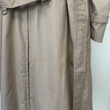 Vintage Baracuta Wool-Collar Trench Coat, Late 80s / Early 90s