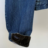 Vintage Perry Ellis Cropped Denim Jacket, Late 80s / Early 90s.