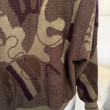 Vintage 1990s Maxini Patchwork Cardigan