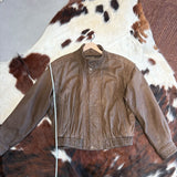 Vintage Wilson’s Leather Adventure Bound Originals Aviator Bomber Jacket
