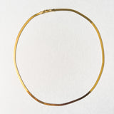 14K Gold Thick Herringbone Chain