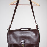 Vintage Coach Chestnut Leather Briefcase