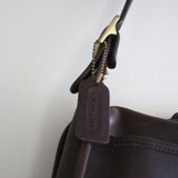 Vintage Coach Chestnut Leather Briefcase