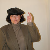 Vintage Moss Wool Blazer