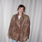 Vintage Suede & Smooth Leather Jacket
