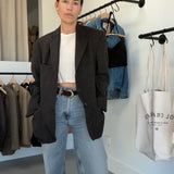 Reworked Vintage Contrast Blazer