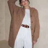 Martie Knitted Suri Alpaca Coat