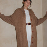 Martie Knitted Suri Alpaca Coat