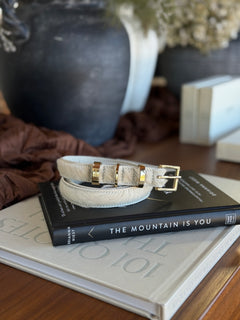 Maren Essential Belt, Hair On Cow Hide