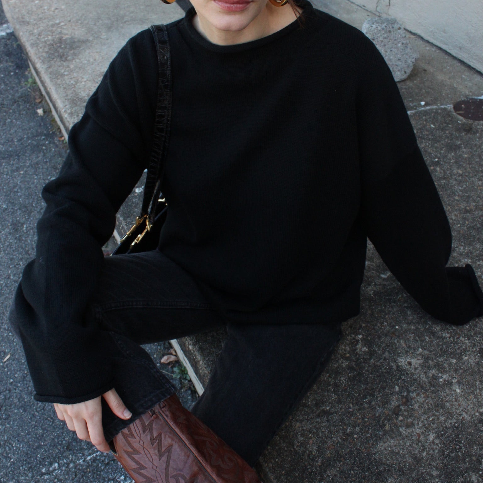 Luca Pima Cotton Pullover