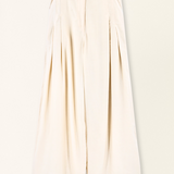 Lecce Wide Leg Pant in Alabaster