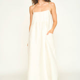 Zuma Dress in White