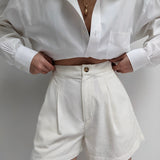 Oliver Raw Silk Short