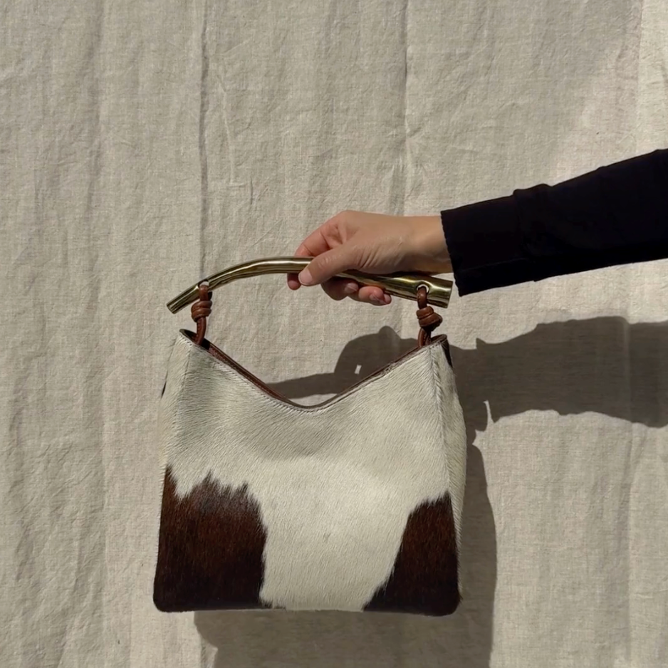 Mara Bag, Hair-On Cow Hide