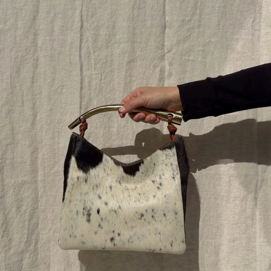 Mara Bag, Hair-On Cow Hide