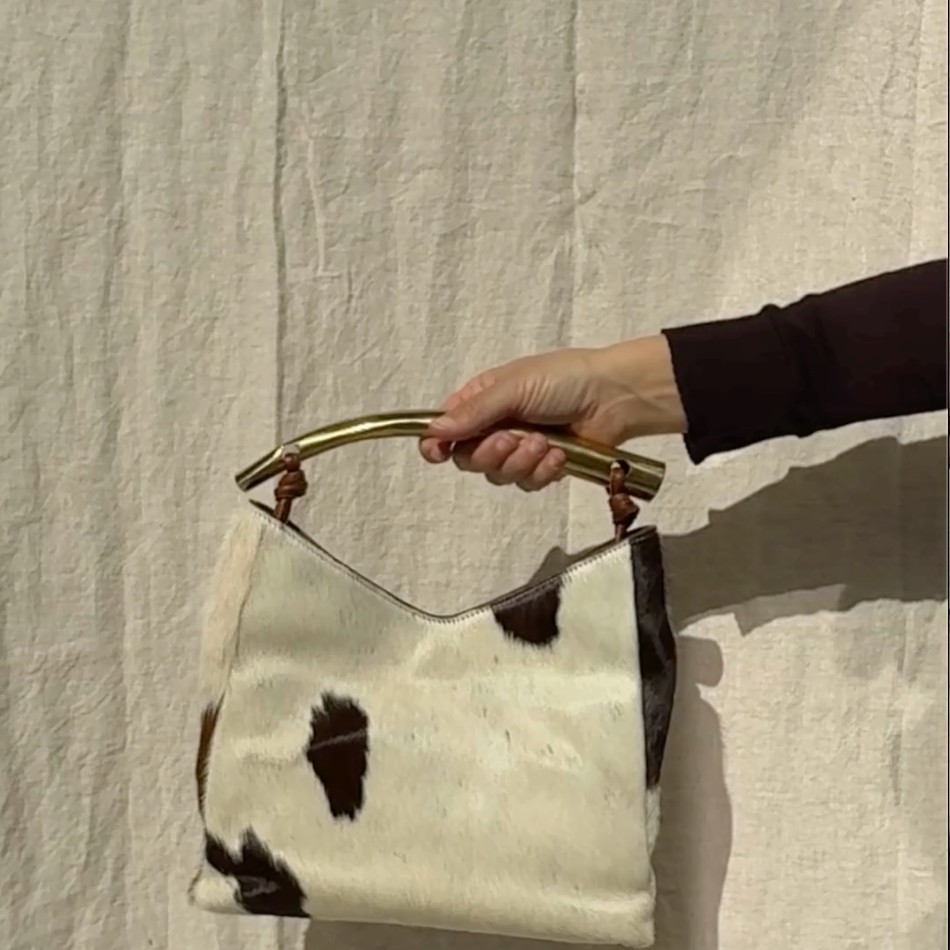 Mara Bag, Hair-On Cow Hide