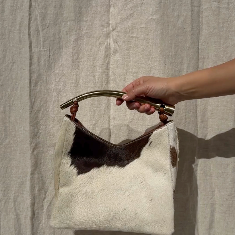 Mara Bag, Hair-On Cow Hide