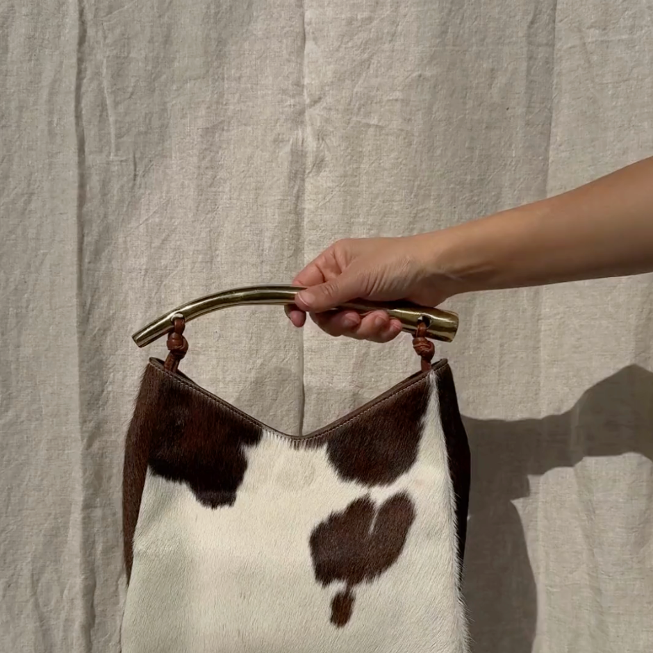 Mara Bag, Hair-On Cow Hide
