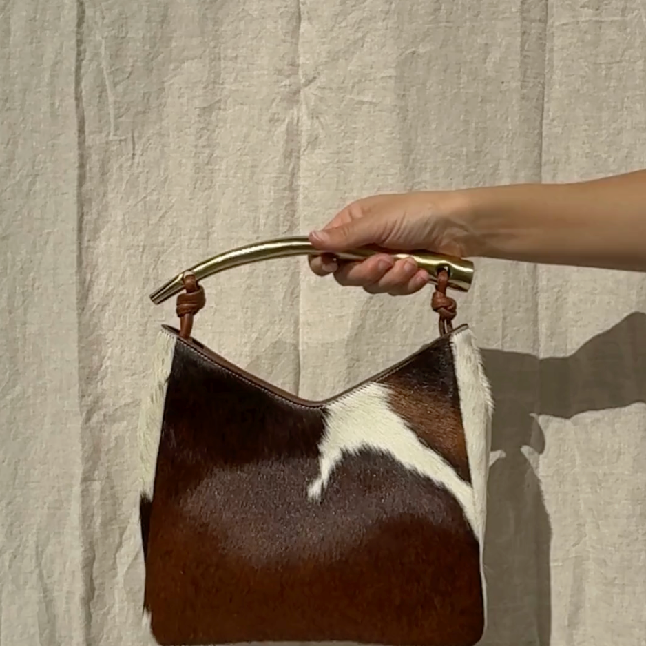 Mara Bag, Hair-On Cow Hide