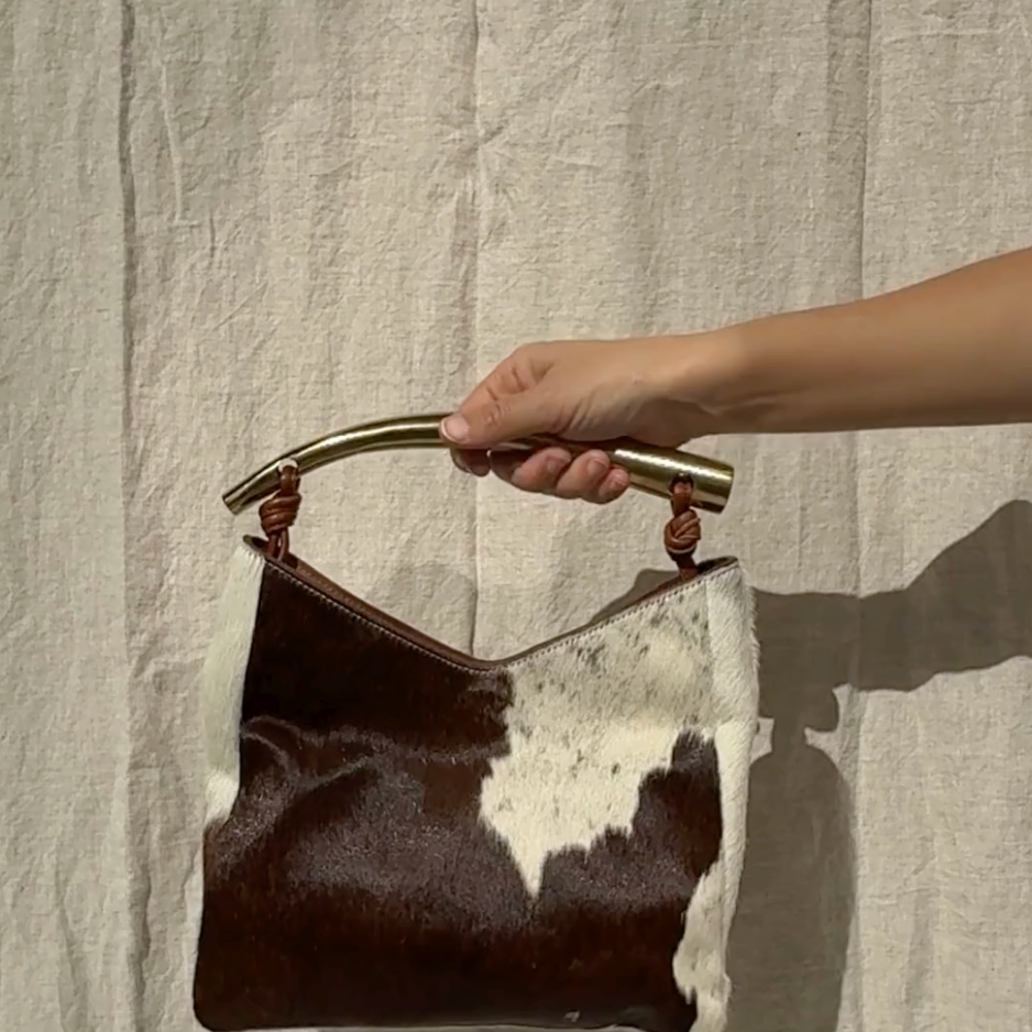 Mara Bag, Hair-On Cow Hide