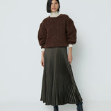 Fisher Puff-Sleeve Pullover