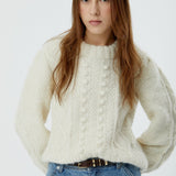 Fisher Puff-Sleeve Pullover