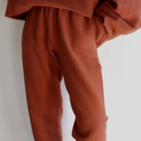 Franklin Rippled Cotton Sweatpant
