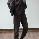 Franklin Rippled Cotton Sweatpant