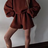 Chloe Rippled Cotton Short