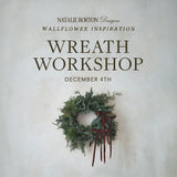 Wreath-Making Workshop with Wallflower Inspiration (DIGITAL TICKET)